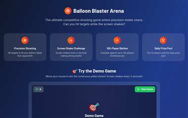 Balloon Blaster game preview