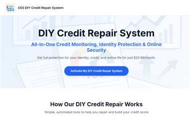 CES DIY Credit Repair site preview